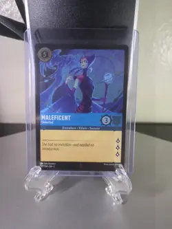 Maleficent - Uninvited 151/204 The First Chapter Cold Foil Disney Lorcana - Image 1