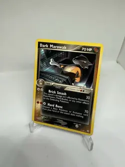 Pokemon Dark Marowak TCG 7/109 Regular Rare Card - Image 2