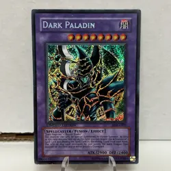 Dark Paladin DMG-001 Limited Edition Yu-Gi-Oh Secret Rare Promo Card LP/MP - Image 3