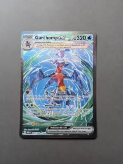 Pokemon TCG Card Garchomp ex 245/182 Paradox Rift Special Illustration Rare - NM - Image 1