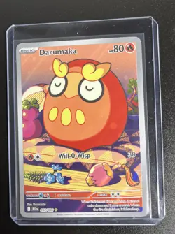 Pokemon Darumaka 097/086 Sv: Black Bolt Illustration Rare Holo English Card - Image 1