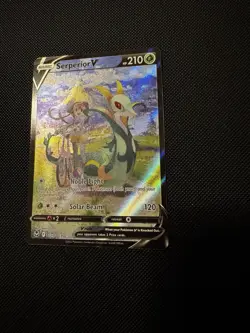 Pokemon TCG Serperior v TG13/TG30 Silver Tempest Trainer Gallery NM Card - Image 2
