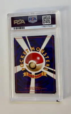 1998 Pokemon Japanese Gym Rockets Moltres Holo Card #146 PSA NM-MT 8 - Image 2