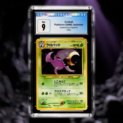 ✨ CGC 9 MINT ✨Crobat #169 Neo Revelation Japanese Pokemon Card 🦇 - Image 1