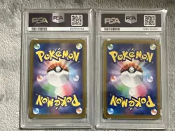 PSA10 Magikarp & PSA9 Gyarados Classic Serial Number Pokemon Cards Set - Image 2