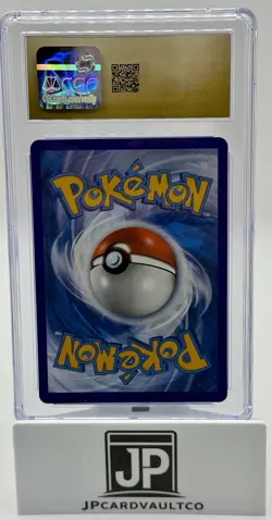 Misty's Seadra 9/132 LEAGUE PRERELEASE PROMO Pokemon Card Gym Heroes CGC 8.5 - Image 2