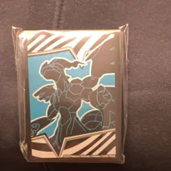 Nintendo Pokemon TCG Zekrom Card Sleeves Black/Blue 65 Count 2025 - Image 1