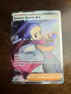 Pokemon TCG Janine's Secret Art 088/064 Shrouded Fable Ultra Rare Card NM - Image 1