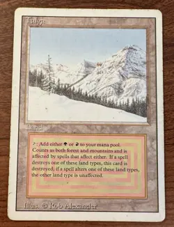 Taiga -Revised Edition (3ED) - HP - Image 1