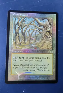 gaea cradle judge promo foil urza saga mtg MINT - Image 1