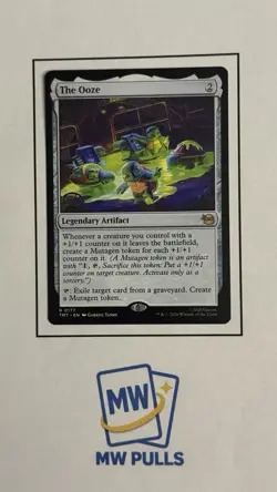 Magic: The Gathering The Ooze 0177 TMT Legendary Artifact Rare Regular TCG - Image 1