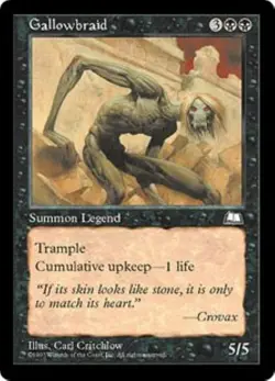 MTG Weatherlight - Gallowbraid (x3) NM - Image 1