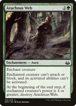 Arachnus Web | #118 | MM3 | MTG | Regular | LP - Image 1