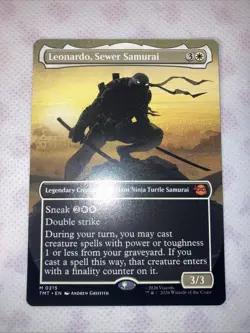 Leonardo, Sewer Samurai (Borderless) Teenage Mutant Ninja Turtles Regular - Image 1