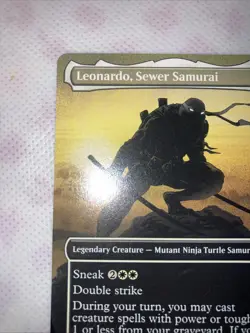 Leonardo, Sewer Samurai (Borderless) Teenage Mutant Ninja Turtles Regular - Image 2