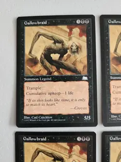 4 Gallowbraid Weatherlight Regular NM Near Mint MTG - Image 2