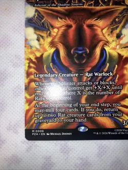 Splinter of the Shadows - Ashcoat of the Shadow Swarm (Borderless) Teenage... - Image 3