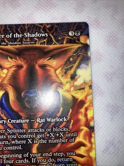 Splinter of the Shadows - Ashcoat of the Shadow Swarm (Borderless) Teenage... - Image 5