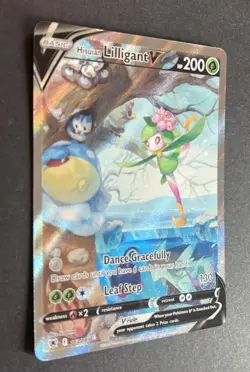 Pokemon Hisuian Lilligant V 163/189 Full Art Astral Radiance Ultra Rare - Image 3