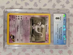Pokemon Rocket's Mewtwo Gym Challenge Unlimited Holo Rare #14 CGC 8 - Image 1