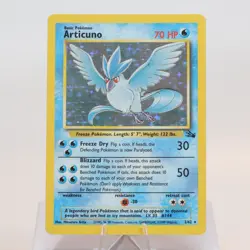 Pokemon TCG - Articuno 2/62 Fossil Holo Rare WOTC - EXC/NM - Image 2