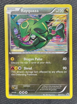 Pokemon Rayquaza Holo Black & White Legendary Treasures 93/113 - NM - Image 1