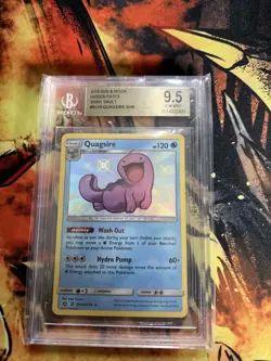 BGS 9.5 Pokemon card Hidden Fates Shiny Vault Quagsire SV10/SV94 Gem Mint T75 - Image 1