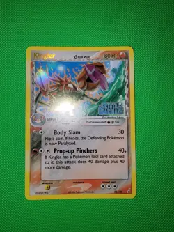 Pokemon TCG Kingler (Delta Species) 22/100 Crystal Guardians Reverse Holo NM - Image 2