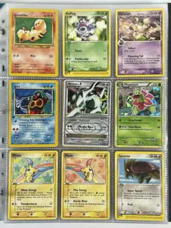 Pokemon Card Collection VTG Binder Holo Rare 1st E-Reader WoTC Arceus Meganium - Image 1
