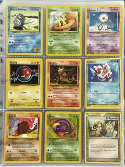 Pokemon Card Collection VTG Binder Holo Rare 1st E-Reader WoTC Arceus Meganium - Image 5
