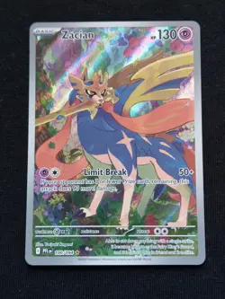 Pokemon - Zacian 100/094 - Phantasmal Flames - NM - Image 1