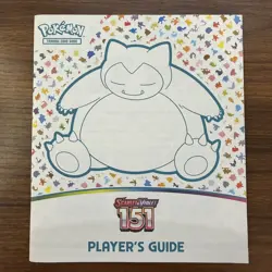 Pokemon TCG Scarlet and Violet 151 Players Guide ETB Checklist Booklet Book - Image 1