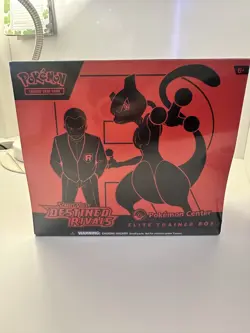 Pokemon Destined Rivals Pokemon Center Elite Trainer Box (TEAR!!!!!!!) (PC ETB) - Image 1