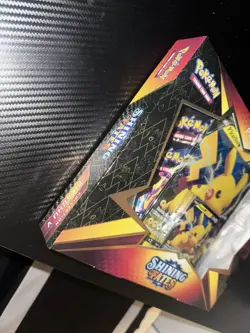 Pokemon Shining Fates Pikachu V Collection Box TCG Booster 2021 English - Image 2