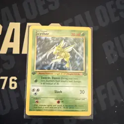 Pokemon Scyther TCG 26/64 Jungle 1st Edition - Image 1