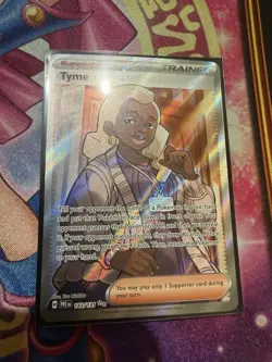 Tyme - 143/131 - Pokemon Prismatic Evolutions Full Art Ultra Rare NM - Image 1