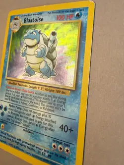 Blastoise 2/102 Base Set Holo #2 Rare 1999 Vintage Pokemon TCG - HP - Image 5