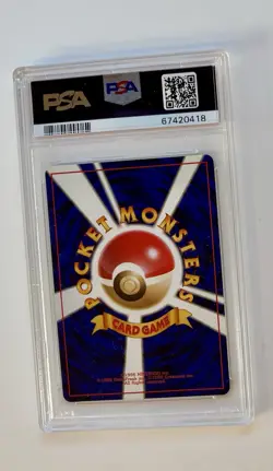 1999 POKEMON JAPANESE GYM 2 #65 SABRINA'S ALAKAZAM-HOLO PSA 8 NM-MT - Image 2