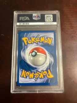 2000 POKEMON GYM HEROES HOLO-PRERELEASE #9 MISTY'S SEADRA PSA 8 - Image 2