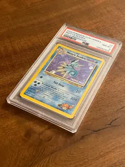 Pokemon TCG GYM HEROES - MISTY'S SEADRA PRERELEASE Holo #9 - PSA Grade 8 (2000) - Image 2