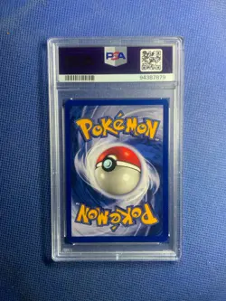 1999 POKEMON BASE SET UNLIMITED #12 NINETALES-HOLO PSA 8 - Image 2