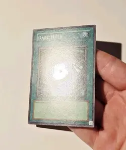 Yugioh Dark Hole LOB-052 Super Rare Vintage "Magic" LP - Image 4