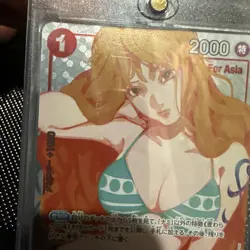 Nami OP01-016 [Asia PAR] Premium Girls Edition for Asia One Piece Japan #12651 - Image 2