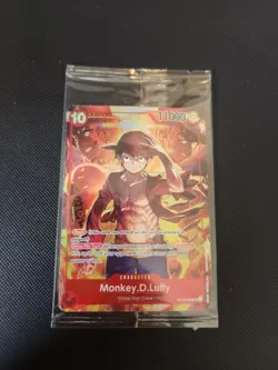 Monkey D. Luffy SR ST10-006 - Treasure Booster Promo - One Piece TCG Sealed - Image 1