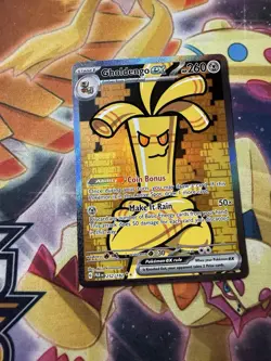Pokemon Gholdengo EX Paradox Rift Special Illustration Card 252/182 NM - Image 1