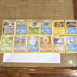 Pokemon TCG E Series Lot 12 Cards Poochyena Marshstomp Gloom - Image 3