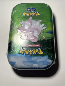 Pokemon Pokemon GO Mini Tin Blissey Factory Sealed 2 Packs 1 Coin 1 Art Card - Image 2