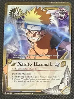 Naruto CCG Naruto Uzumaki 1st Edition Card Set - Image 2