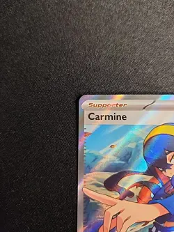Carmine 204/167 Twilight Masquerade Full Art Ultra Rare Holo Pokemon Card NM - Image 2