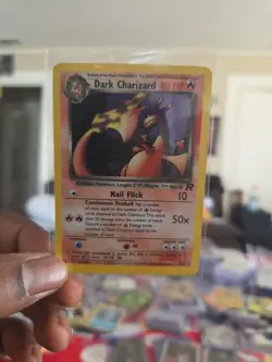 Pokemon Dark Charizard TCG Holo Rare Card 4/82 - Image 1